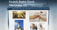 Desktop Screenshot of kendallsbaptist.org
